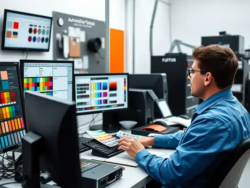 Professional color matching equipment